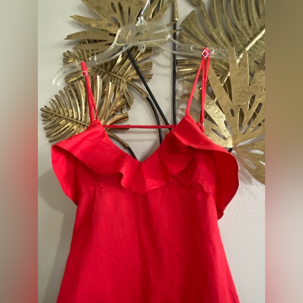 Zara Scarlet Ruffle Dress - Picture 2 of 5